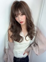 ジーナ(xena) 《xena/中島》透け髪カラー♪グレージュ×お洒落前髪♪