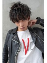 オースティン 門前仲町(AUSTIN) かき上げシルバーカラーサイドグラデーションスリークショート