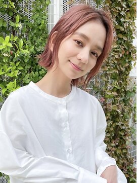 バブ バイネオリーブ(Bab by neolive) 切りっぱなし☆ピンクボブ