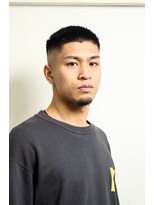 レンゲン(LENGEN)&nbsp;束感刈り上げビジネス七三ツーブロックアップバング３３０