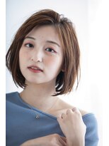 グロワール ジュエ(gloire jouer)&nbsp;お手入れ簡単☆動きのあるラフな肩上ボブ