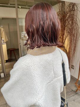 ソア(soa) ツヤの出るピンクブラウン