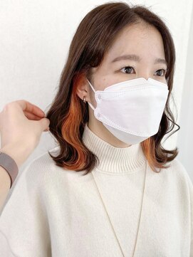 プラグ バイ ネオリーブ(plug by neolive) 大人ガーリー/チョコレート×髪質改善 [髪質改善/縮毛矯正] 韓国