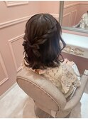 まおりんのボブさんにオススメハーフアップ 新宿歌舞伎町ヘアメ