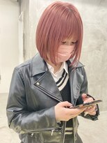 ソーコ 渋谷(SOCO)&nbsp;ハイトーンピンクケアブリーチダブルカラー