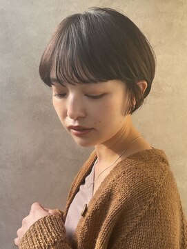 メゾンドイギー(MAISON de IGGY) シアーベージュ×ミニマムショート#ヘルシースタイル