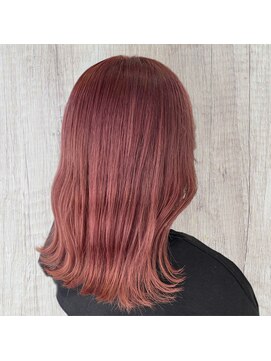 ラヴリア クルメ(LOVERIA KURUME) ブリーチ1回 ピンクベージュ