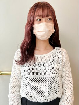 ラパンセノアール(LA PENSEE NOIR) ブリーチなしピンクカラー