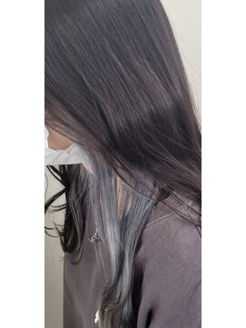 アレクサンドル オブ カラーズ トヤマ(ALEXANDRE OF COLORS TOYAMA) インナーカラー！グレー