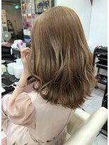 シーズン 大阪(SEASON)&nbsp;【ダブルカラー】ミルクティラテ/ミディアムヘア