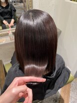 ムーン(moon) #大人ガーリー#チョコレート#モードヘア#プリカール