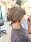 30代40代オススメ お手入れ簡単☆ノンブロー大人ショート
