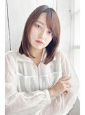 ナチュラルストレート