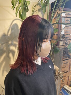 オンザ(ONTHE) rose × black