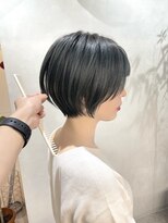 カノンヘアー(Kanon hair) 大人可愛いくびレイヤー前下がりショートボブ 20代30代40代