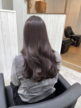 ワク 岡崎店(waku) 【繊細な色合い】グレージュパープル