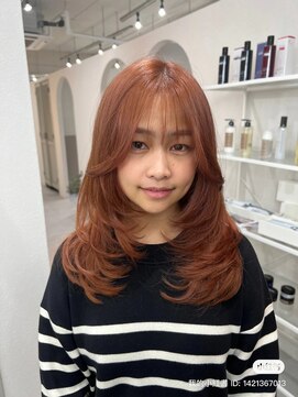 ジーナ 渋谷神南(Zina) ワンカールで可愛いレイヤーカット:shion