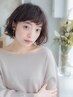 【根元が気になる方に】リタッチカラー+カット￥8690