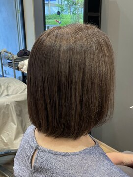 アルター(aL ter) 【ボブ×ブラウン】前髪/こなれミディ/イメチェン/鎌取/林愛華