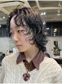 ウルフパーマ/レイヤーパーマ/パーマ/ウルフ/表参道/原宿