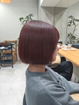 ディーエックス ウエスト(Dxxxx WEST)&nbsp;ブラックチェリーブラウン × ボブ