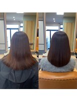 ナチュラル 古川店(Natural)&nbsp;古川　大崎市　縮毛矯正　髪質改善　トリートメント　艶髪カラー