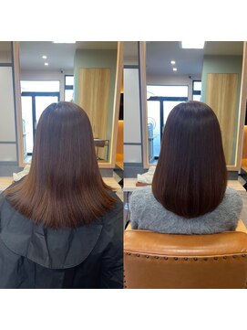 ナチュラル 古川店(Natural) 古川　大崎市　縮毛矯正　髪質改善　トリートメント　艶髪カラー