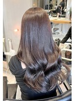 ヘアサロンガリカアオヤマ(hair salon Gallica aoyama)&nbsp;髪質改善カットにブリーチなしダブルカラー艶髪ラベンダーカラー