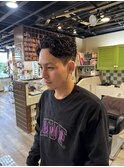 渋髪パーマ