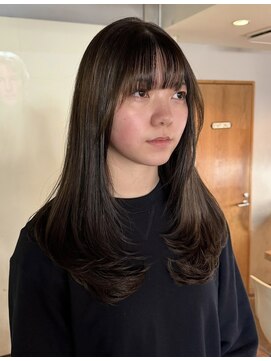 ノラジャーニー(NORA Journey) 透明感カラー艶カラーレイヤーカットストレート赤み消しカラー