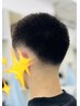 【メンズ限定】カット（シャンプー込）＋シェービング ￥2,420※ご予約不要