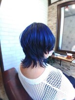 アトリエナガノ(atelier nagano) ショートボブ/ニュアンスカラー/センターパート/ブルージュ