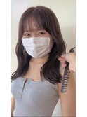 ミディアム × 韓国風スタイル