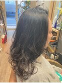 艶髪ロングパーマ/うる艶/パーマ/30代40代50代【大山】