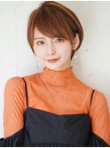 20代～50代◎マッシュボブ☆細めハイライトフェザーショート