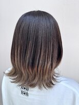 ヘアー ル シェーヌ キューブ(hair le chene CUBE)&nbsp;裾カラーグラデーション