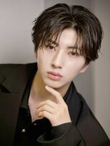 ルーシー 渋谷(LUCEY)&nbsp;センターパートフェザーパーマシャドウパーマメンズパーマ