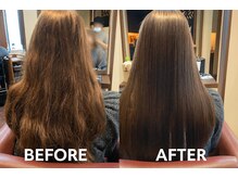 大人女性のための“酸性ストレート＆縮毛矯正”艶・柔らかさ・自然なまとまりを長持ちさせる技術