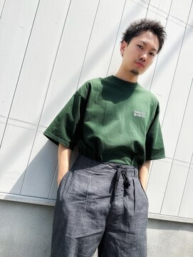 マイラグーン(MY LAGOON) ダブルカラー/メンズカット/白髪ぼかし/韓国風ヘア/髪質改善