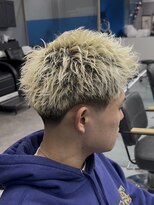 ゼストプール(ZEST POOL)&nbsp;テーパーフェード　フェード　スパイキーショート
