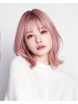 ハーツオオサカ(HE:ARTS OSAKA)&nbsp;韓国アイドルハイトーンカラー×くびれボブ