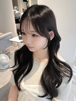 マインバイアフロートギンザ(MYNE by AFLOAT GINZA)&nbsp;大人かわいい/韓国ヘア/アッシュグレージュ/後れ毛/サイドバング