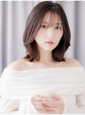 大人美人くびれミディアムレイヤーウルフカットY志木30代40代