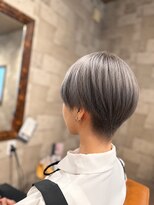 ヘアサロン アプリ(hair salon APPLI) 周りと差がつく!ハイトーン×韓国風マッシュショート◎