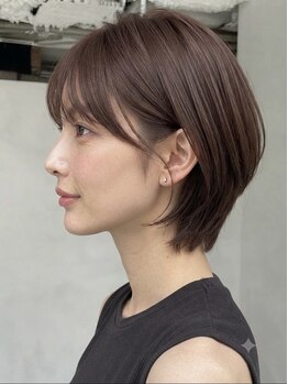 エム インターナショナル 春日部本店(EMU international)の写真/《顔周りで大きく変わる＊》［ブリーチ/ダブルカラー/ハイライト/レイヤーカット/前髪カット/顔周り/韓国