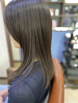 ヘアスペース ロケット(hair space Rocket)の写真/髪質改善トリートメントカラーで叶う、つるつるの仕上がり！メテオカラーで理想の髪へ☆