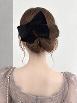 カシュカシュ 表参道(cache cache)&nbsp;お呼ばれリボンカチモリヘアセット
