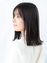 ドクターズ サロン ラブ(Dr's Salon LAB)&nbsp;似合わせカラーワンカールロブウェットヘアg古河20代30代40代