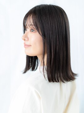 ドクターズ サロン ラブ(Dr's Salon LAB) 似合わせカラーワンカールロブウェットヘアg古河20代30代40代