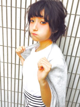 アンフィフォープルコ(AnFye for prco) 【AnFyeforprco】無造作ウェーブ☆メルトカラー☆